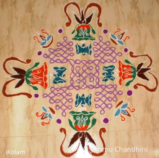 Rangoli: Dotted kolam