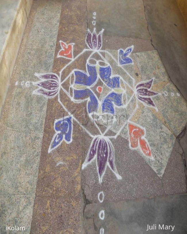 Rangoli: dotted kolam 33