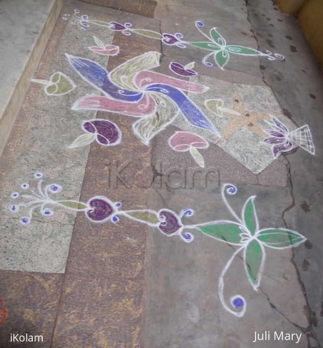 Rangoli: dotted kolam 35