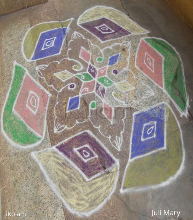 Rangoli: dotted kolam 37