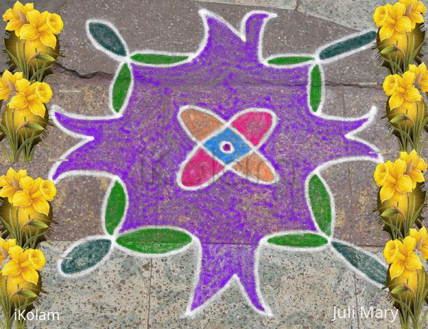 Rangoli: dotted kolam 31