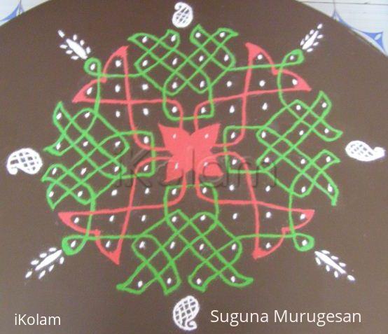 Rangoli: table top kolam