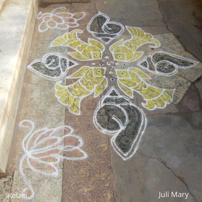 Rangoli: dedicated to LATA MAM