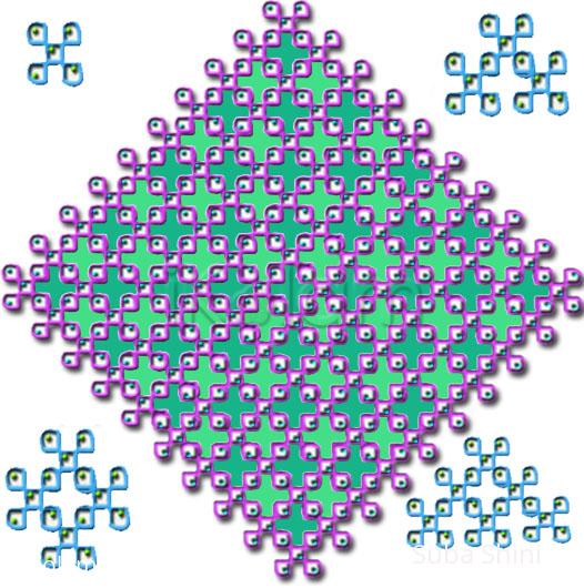 Rangoli: beginners kolam