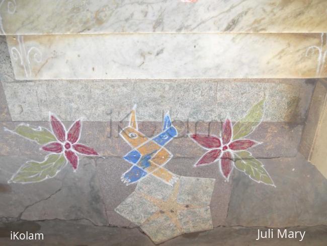 Rangoli: free hand kolam