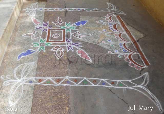 Rangoli: free hand kolam 17