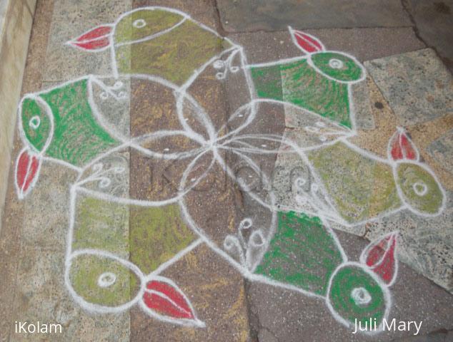 Rangoli: free hand kolam 19