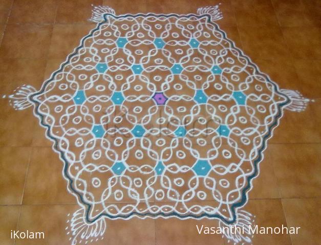 Rangoli: Chikku kolam