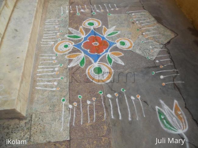 Rangoli: world cup 2011