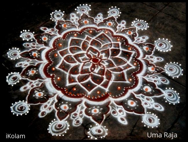 Rangoli: inspiration kolam(design 1)