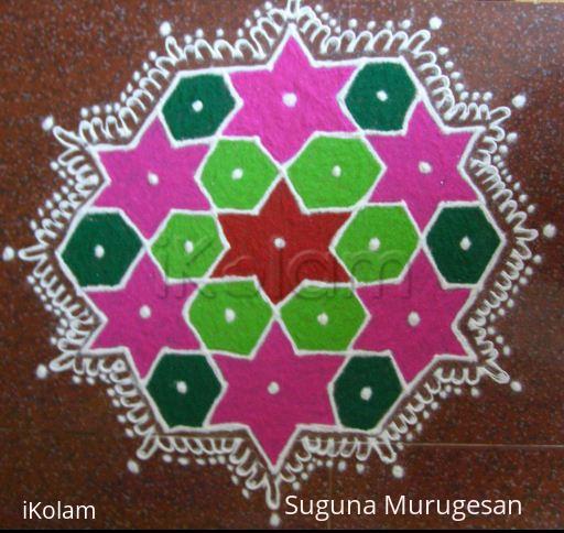 Rangoli: kitchen top