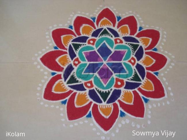 Rangoli: Colour kolam