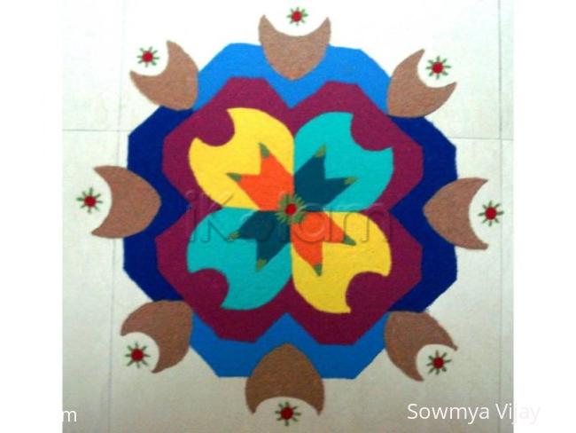 Rangoli: Margazhi kolam-2