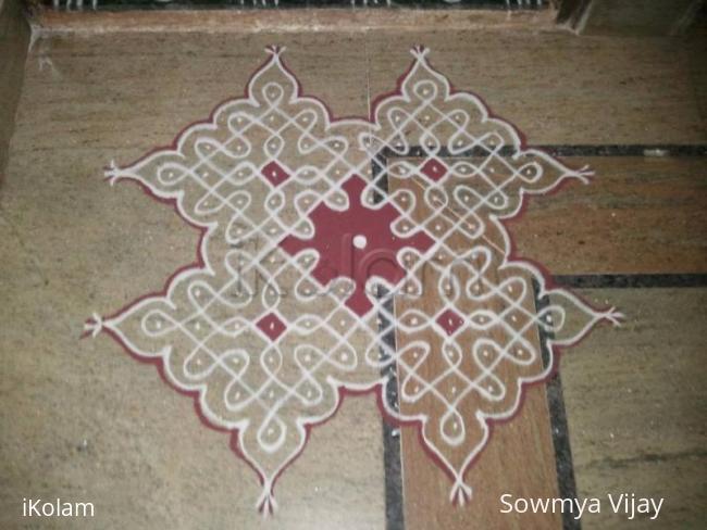 Rangoli: Chikku kolam