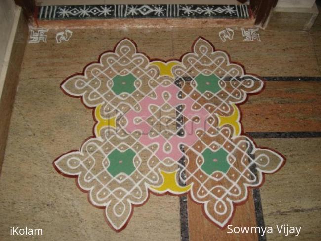 Rangoli: Chikku kolam