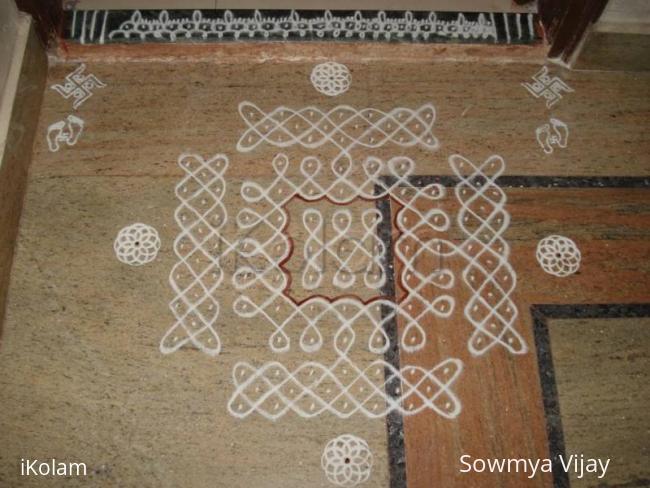 Rangoli: Chikku kolam