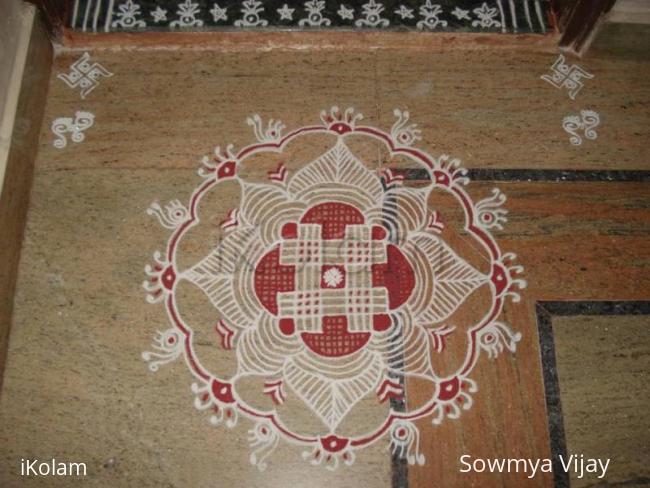 Rangoli: Friday kolam 