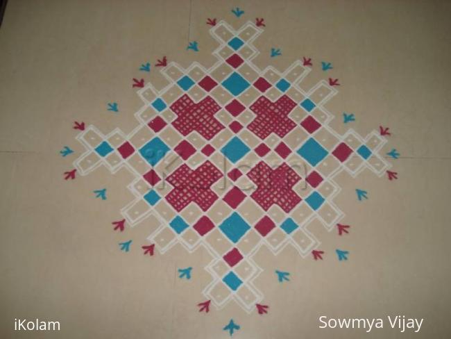 Rangoli: Chikku kolam