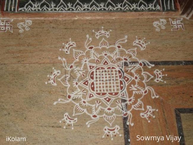 Rangoli: Friday kolam 