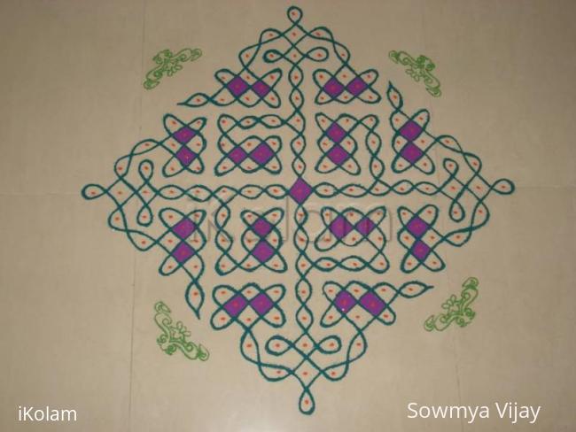 Rangoli: Chikku kolam