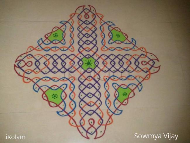 Rangoli: Chikku kolam