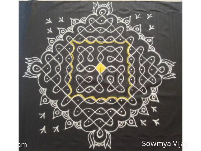 Rangoli: 85 dot rangoli-1