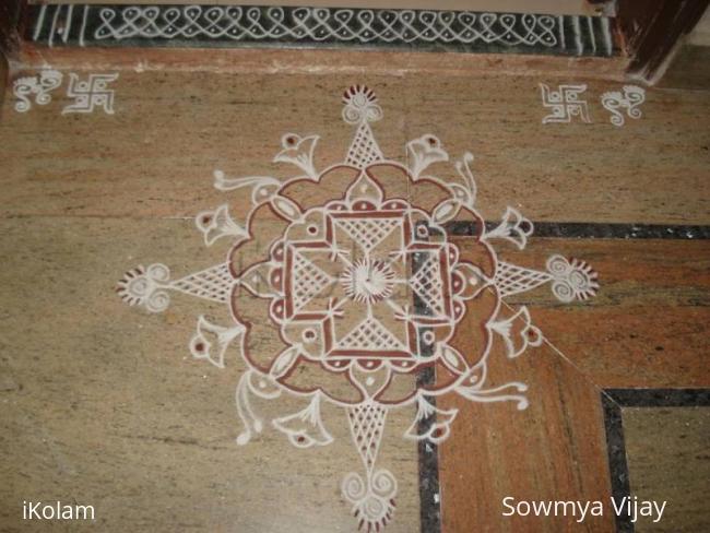 Rangoli: Friday kolam 