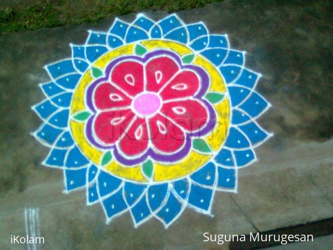 Rangoli: free hand rangoli