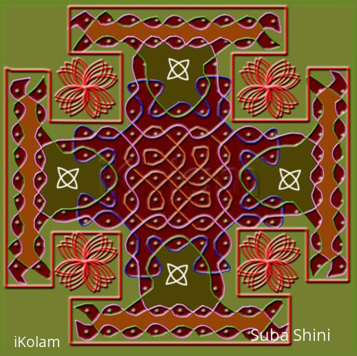 Rangoli: sikku kolam 