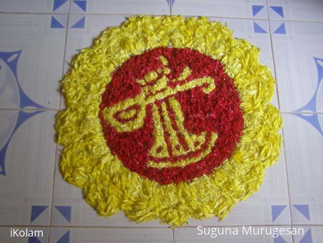 Rangoli: onam pookalam