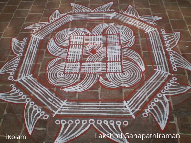 Rangoli: Blooming Padi Kolam