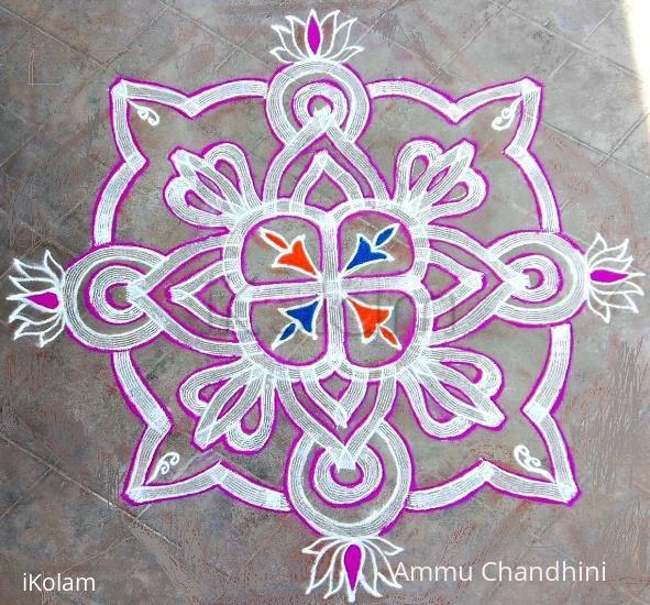 Rangoli: AADI  3rd VELLI KOLAM