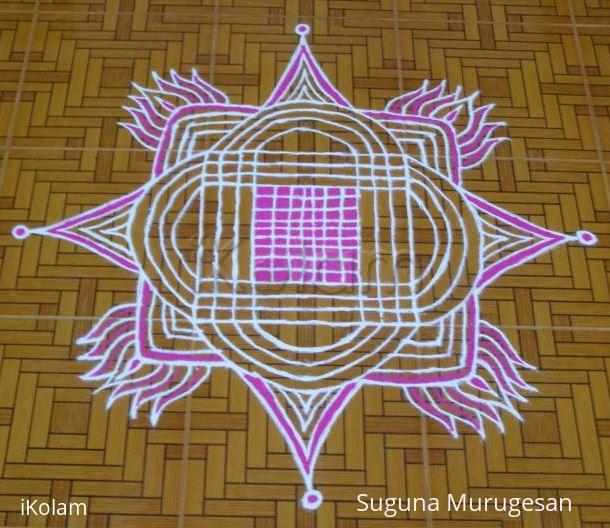 Rangoli: padikolam 6