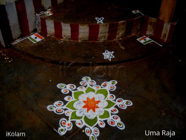 Rangoli: independence day