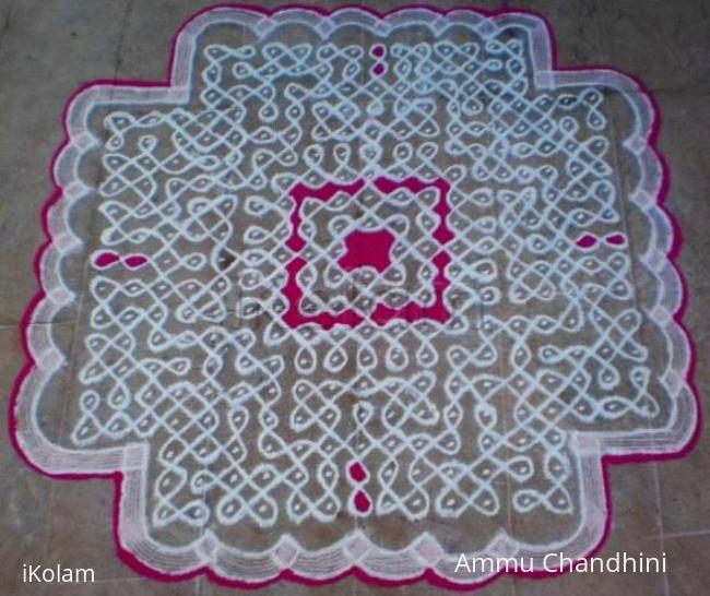 Rangoli: Dotted kolam