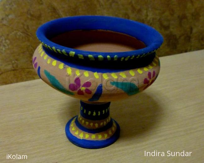 Rangoli: Simple pot