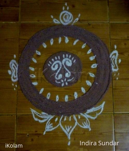 Rangoli: Simple Circle