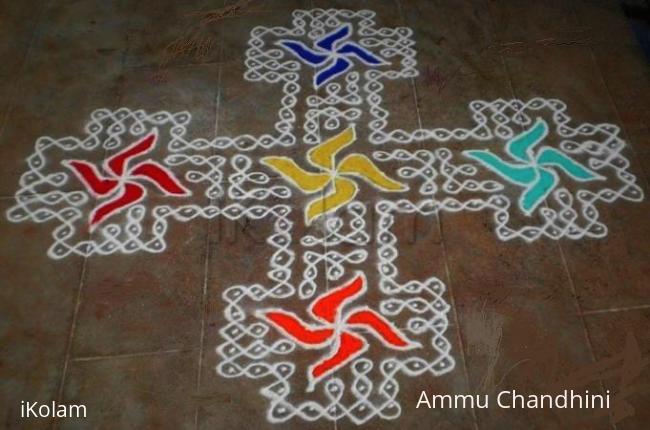 Rangoli: Dotted kolam