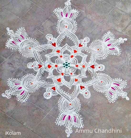 Rangoli: LINE KOLAM