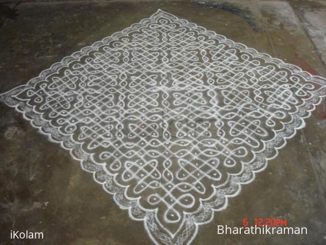 Rangoli: sikku kolam21