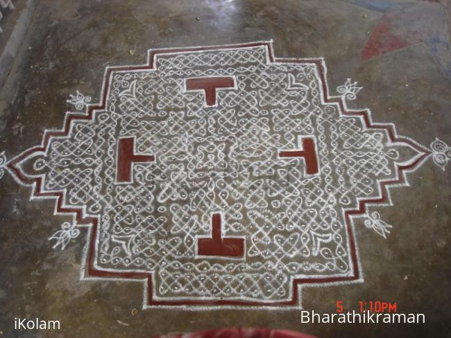 Rangoli: siikku kolam 36