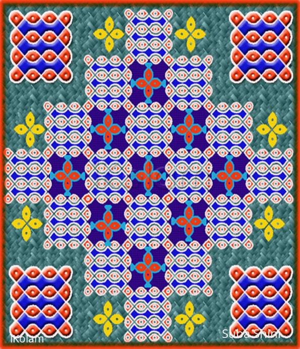 Rangoli: sikku kolam12