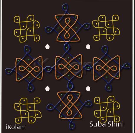 Rangoli: sikku kolam18