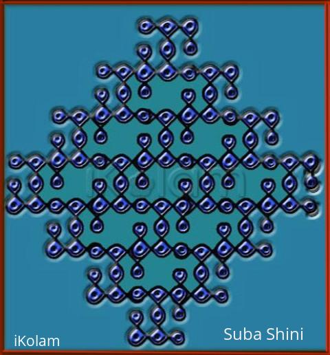 Rangoli: sikku kolam21