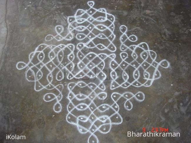 Rangoli: sikku kolam22