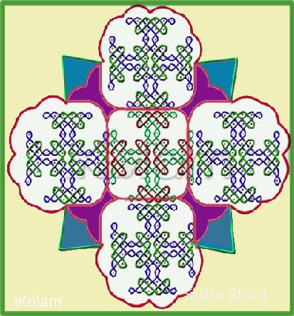 Rangoli: sikku kolam9