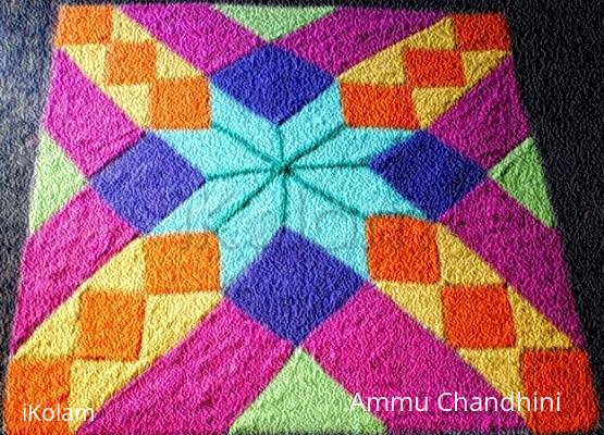 Rangoli: 9x9 DOTTED KOLAM