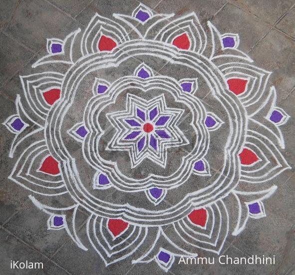 Rangoli: LINE KOLAM