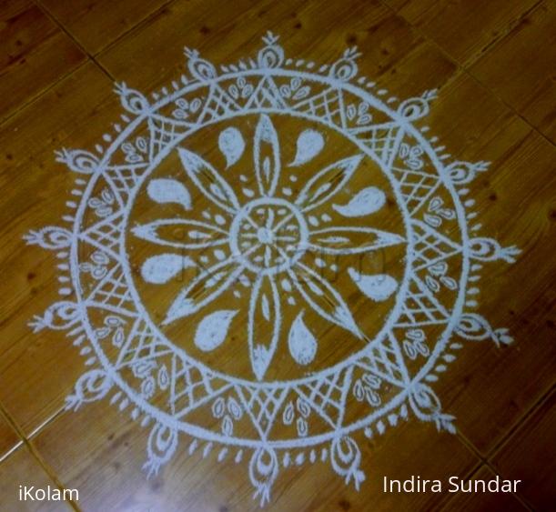 Rangoli: Stencil Kolam