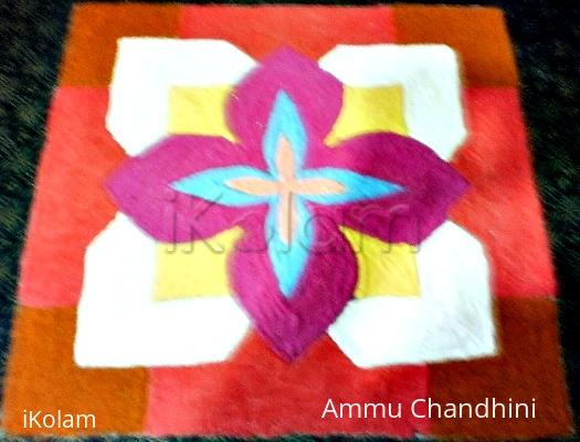 Rangoli: 9x9 DOTTED KOLAM